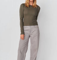 Sundry - Puff Sleeve Top