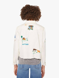 Mother - Super Exs Crop Fray Jacket