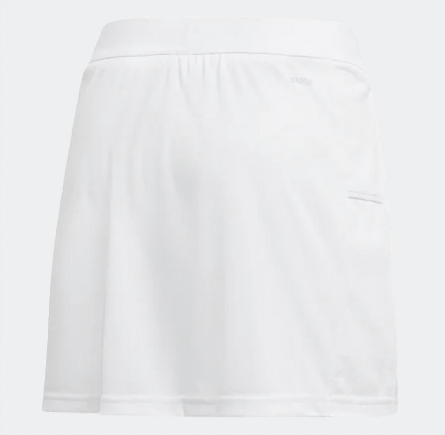 adidas Women Team 19 Pull-on Skort in white - women's shorts - detail view