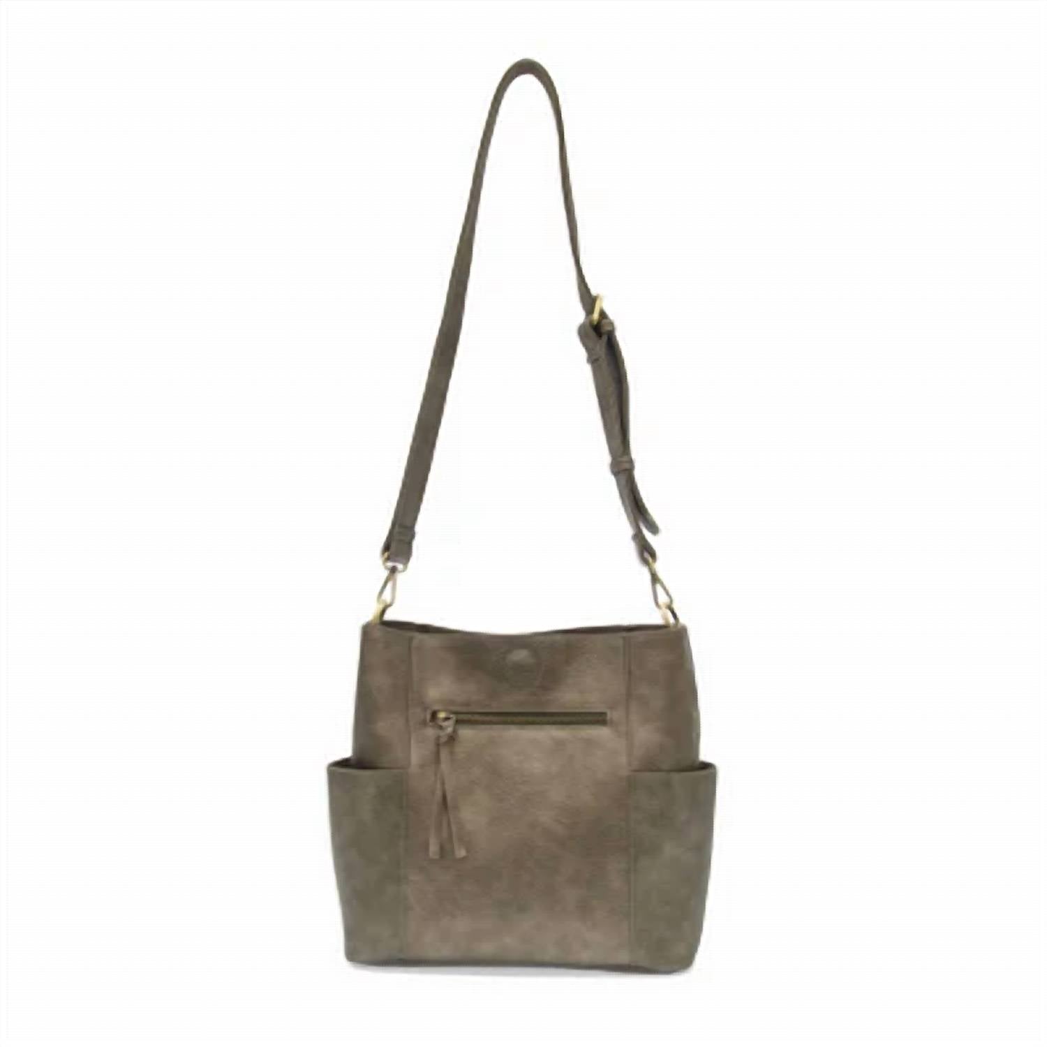 Joy Susan - Women's Kayleigh Side Pocket Bucket Crossbody Bag