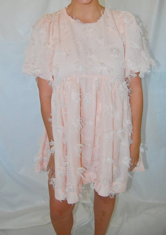 Heyson - Monica Babydoll Tie Back Mini Dress