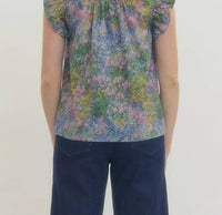 Entro - Painted Florals Top