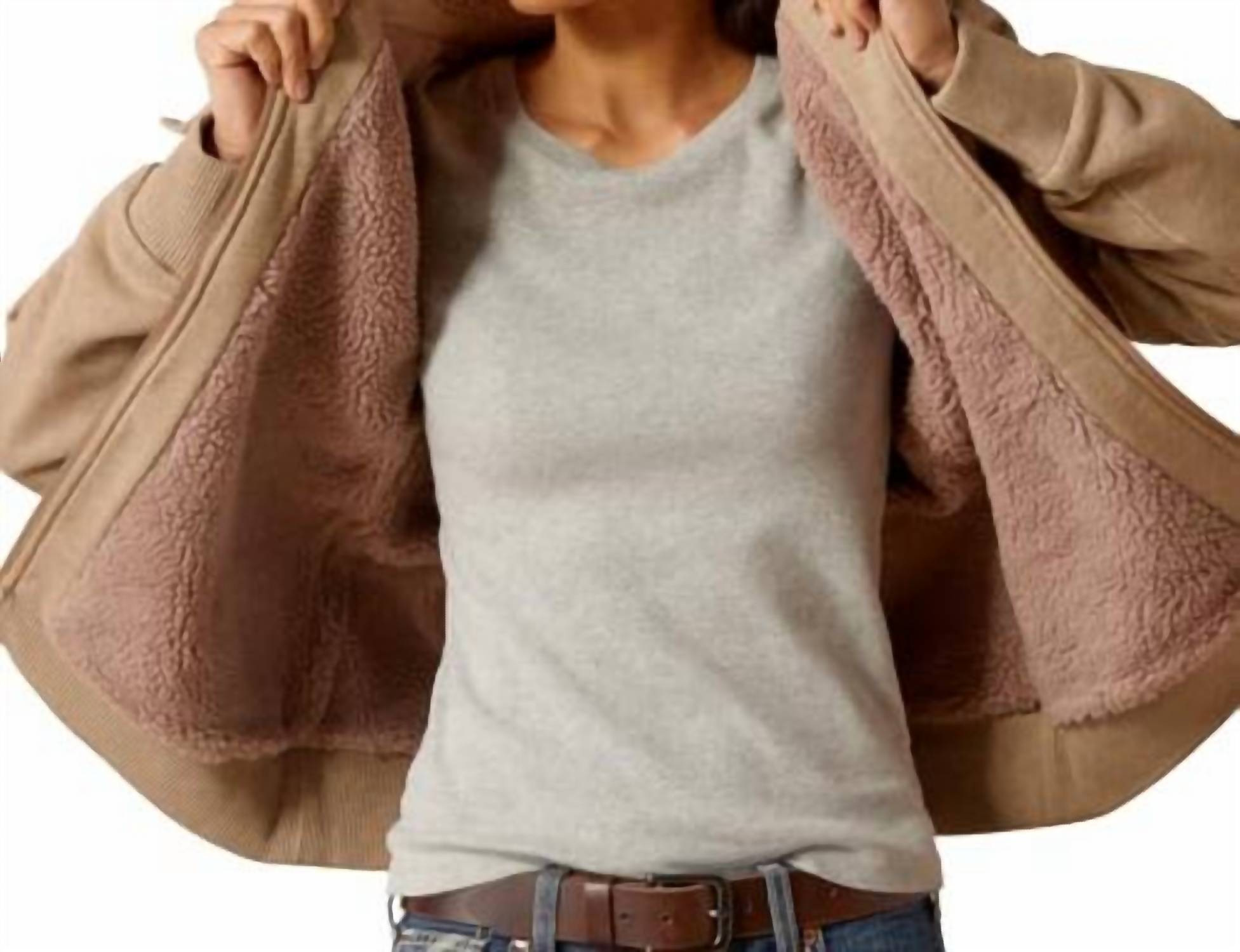 Ariat - Women's Rebar All-weather Sherpa Full Zip Hoodie