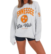 ’47 - Stoney Clover Lane Tennessee Relay Glitter Arch Oversized Sweatshirt