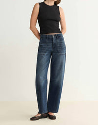 Warp + Weft - Bna Soft Curve Barrel Jeans
