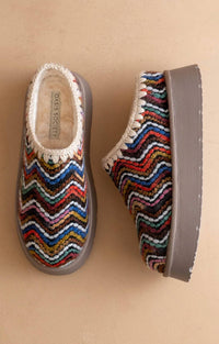 Oasis Society - Women's Brandi Platform Cozy Mule Slippers