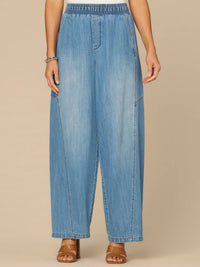 Democracy - Skyrise Relaxed Straight Leg Glider Jeans