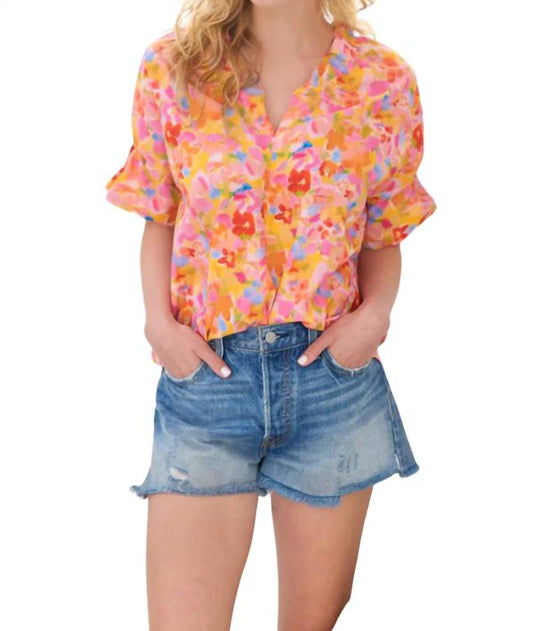 Finley - Capri Floral Crosby Top