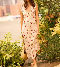 heartloom Montana Dress in rose - women's dress - alternate view