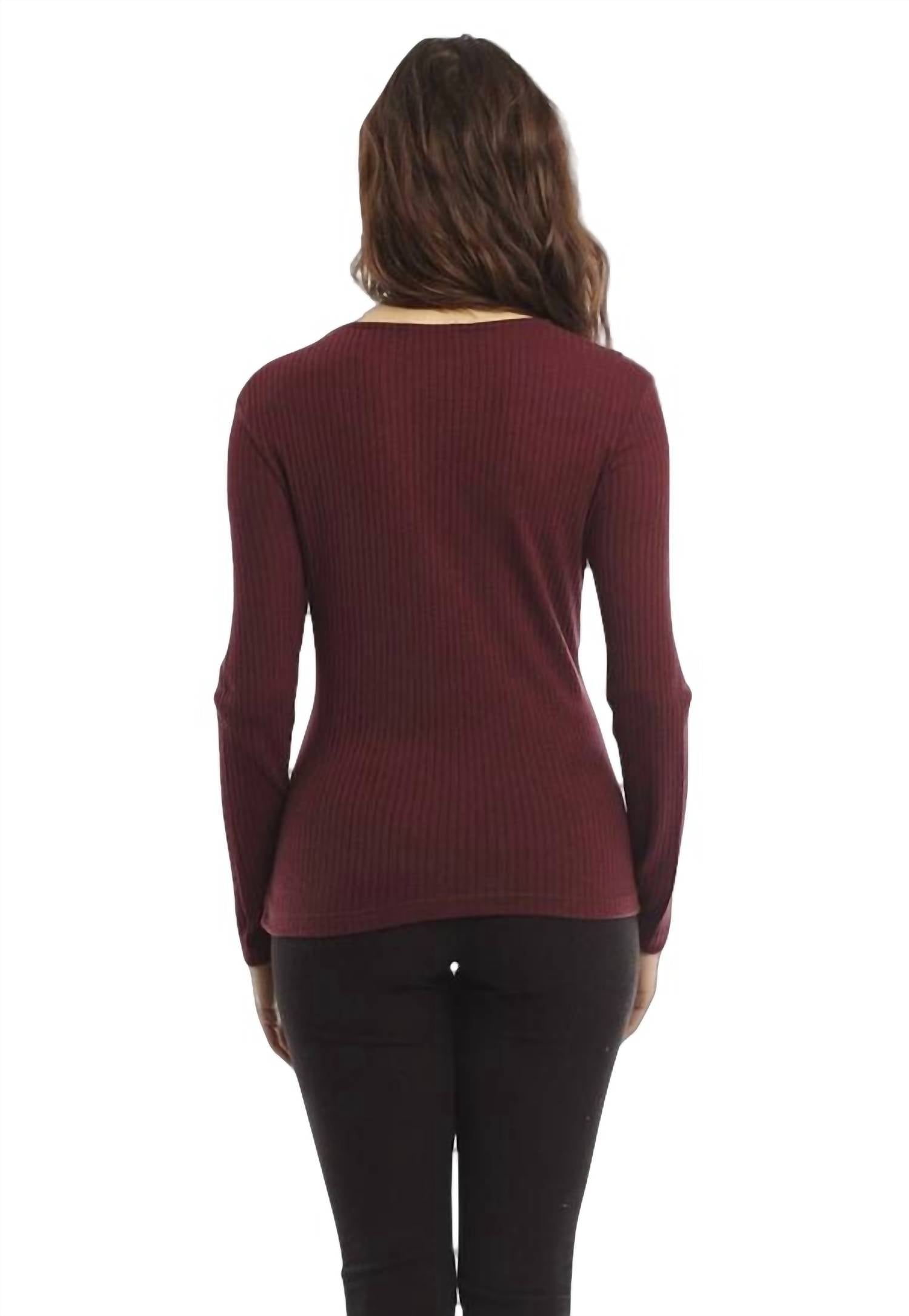 Anna Keyhole Top