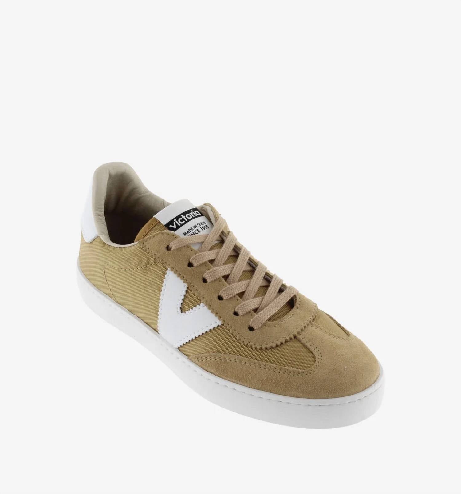 Victoria - Women's Berlin Split Leather Nylon Sneakers