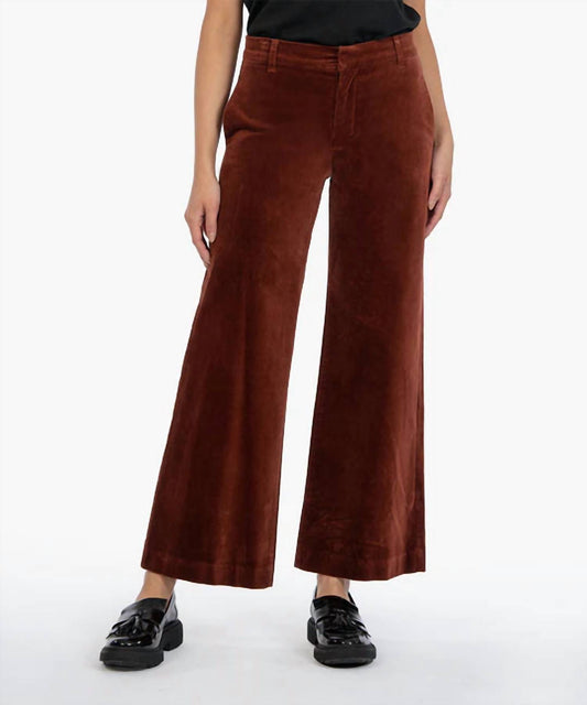 Kut From The Kloth - Meg High Rise Velveteen Wide Leg Trouser