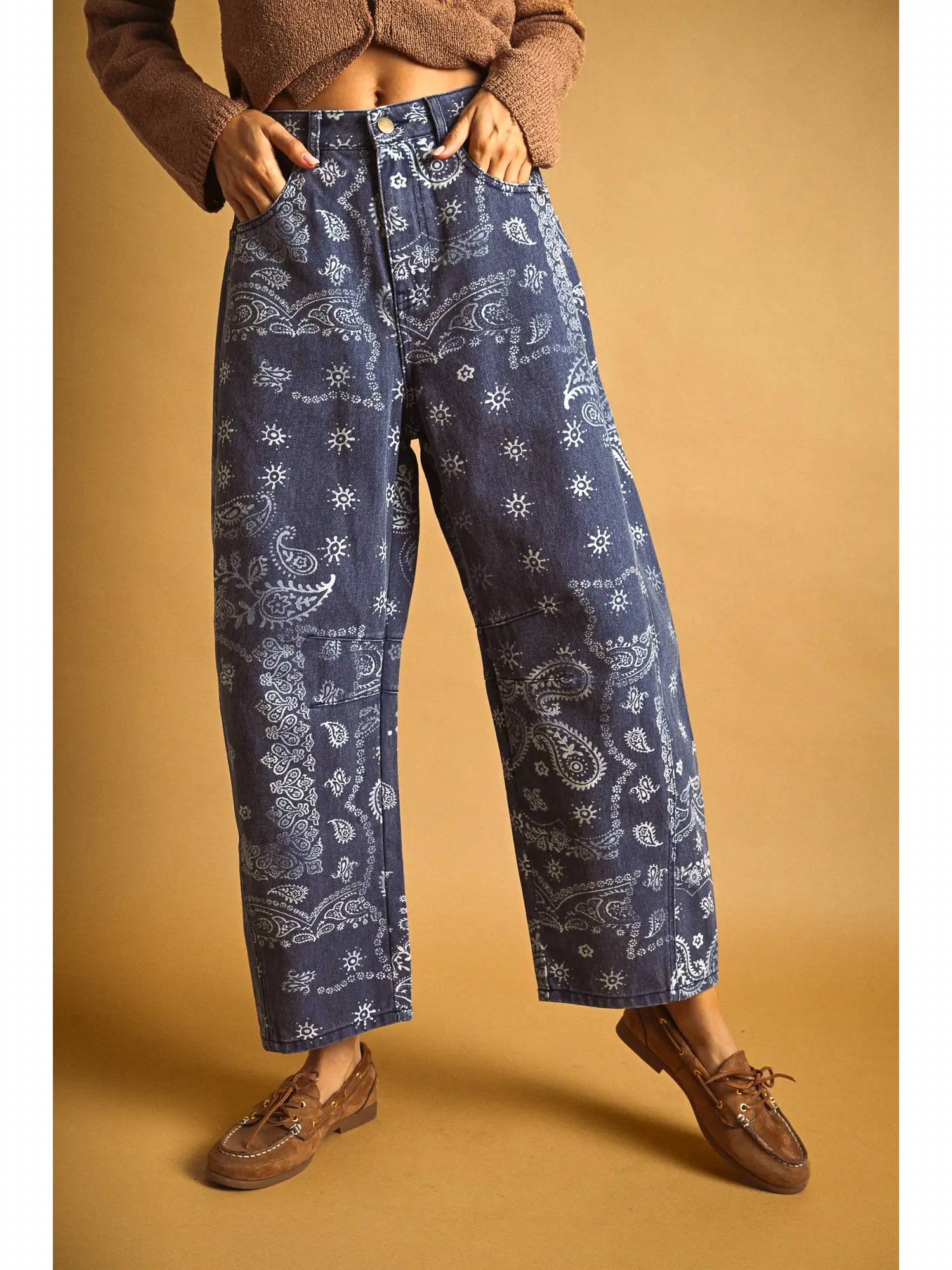 Miou Muse - Penelope Barrel Jeans