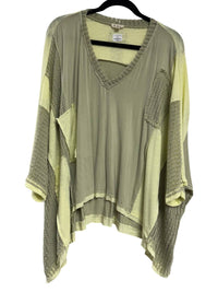 Pol - Women's Long Sleeve V Neck Top
