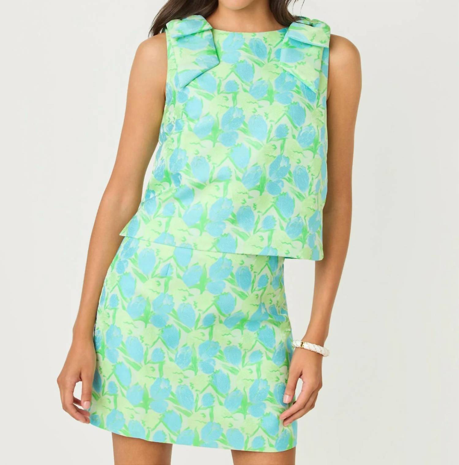 Lilly Pulitzer - Annaleese Sleeveless Cropped Top