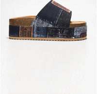 Cape Robbin - Women's Hacha Platform Slide Sandal