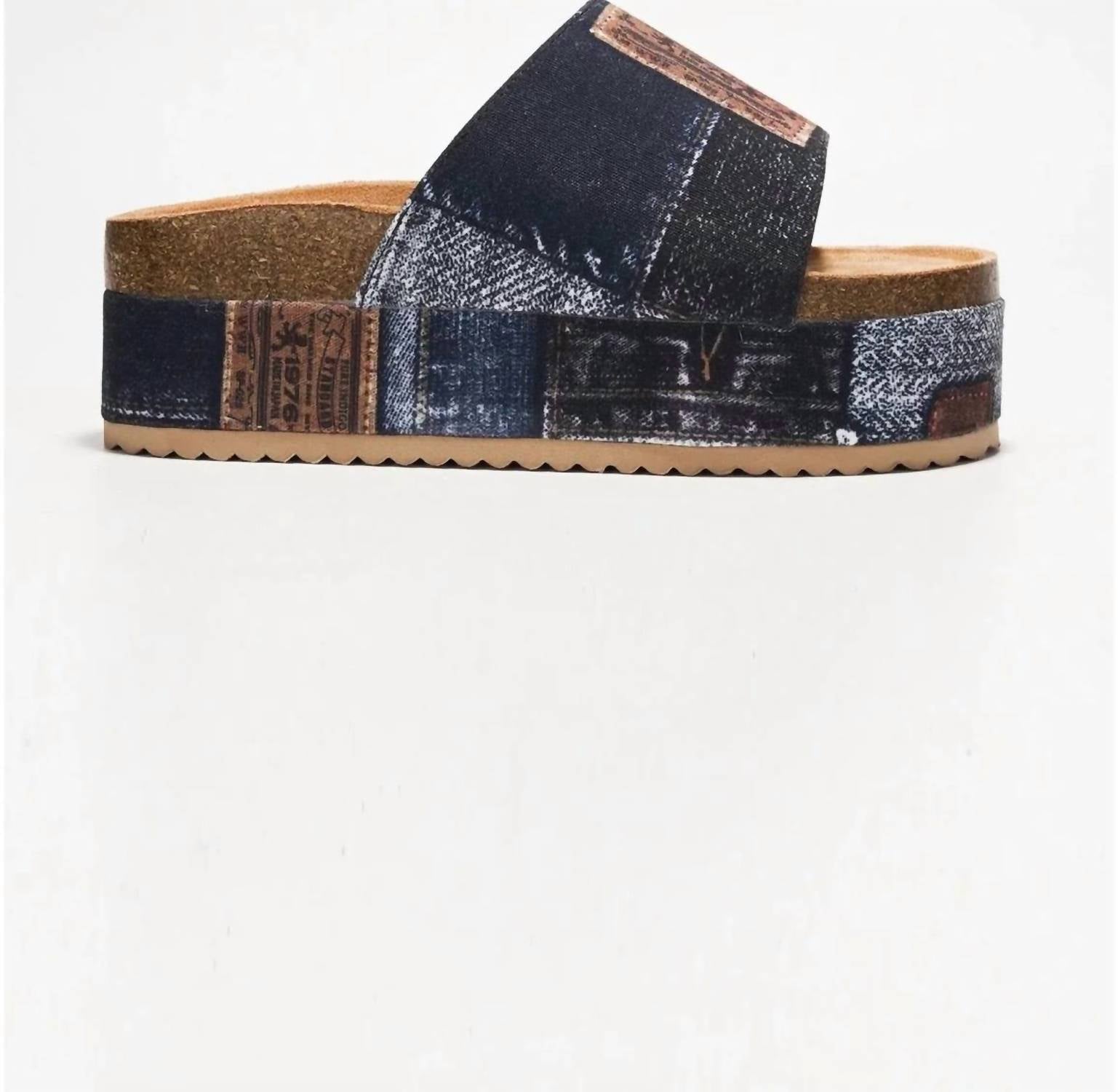 Cape Robbin - Women's Hacha Platform Slide Sandal