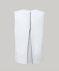 Anel - Golf Paris Backslit Knit Vest Top