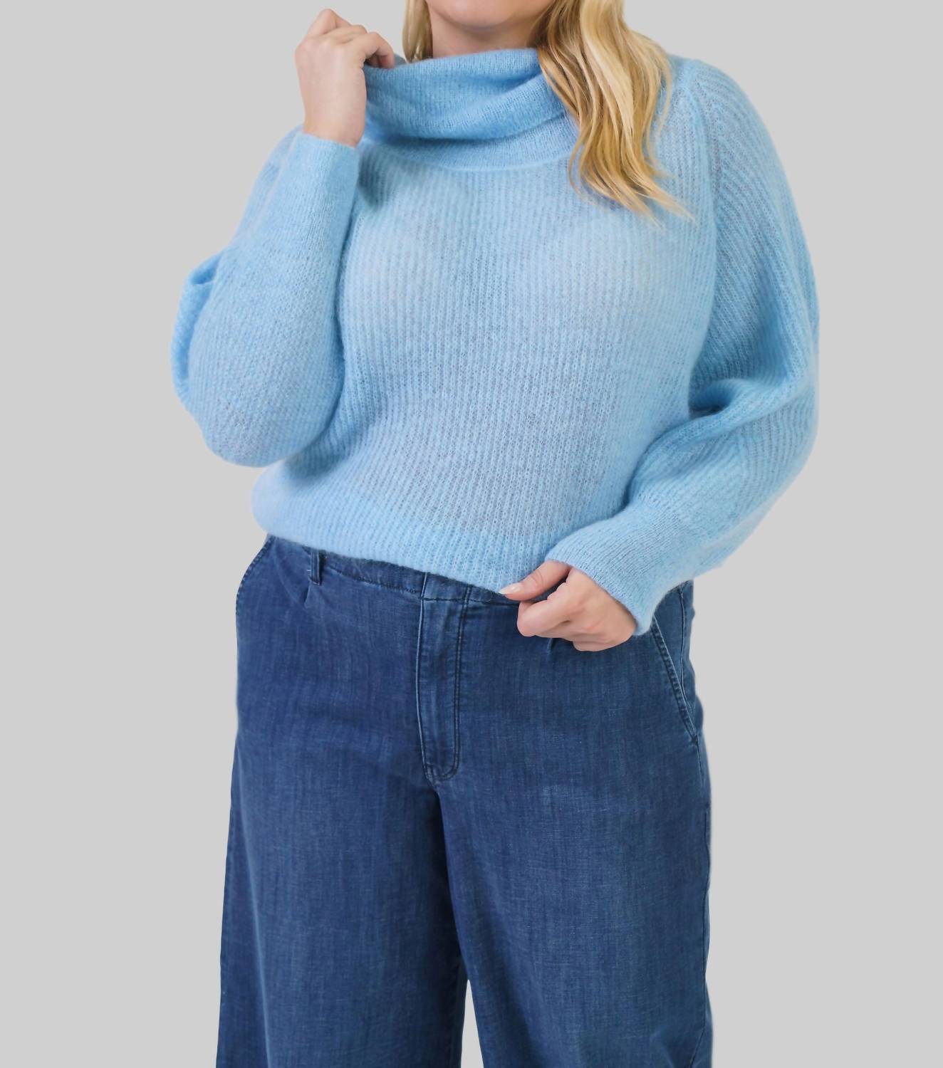 Maison Montagut - CAELIE MOHAIR BARDOT SWEATER