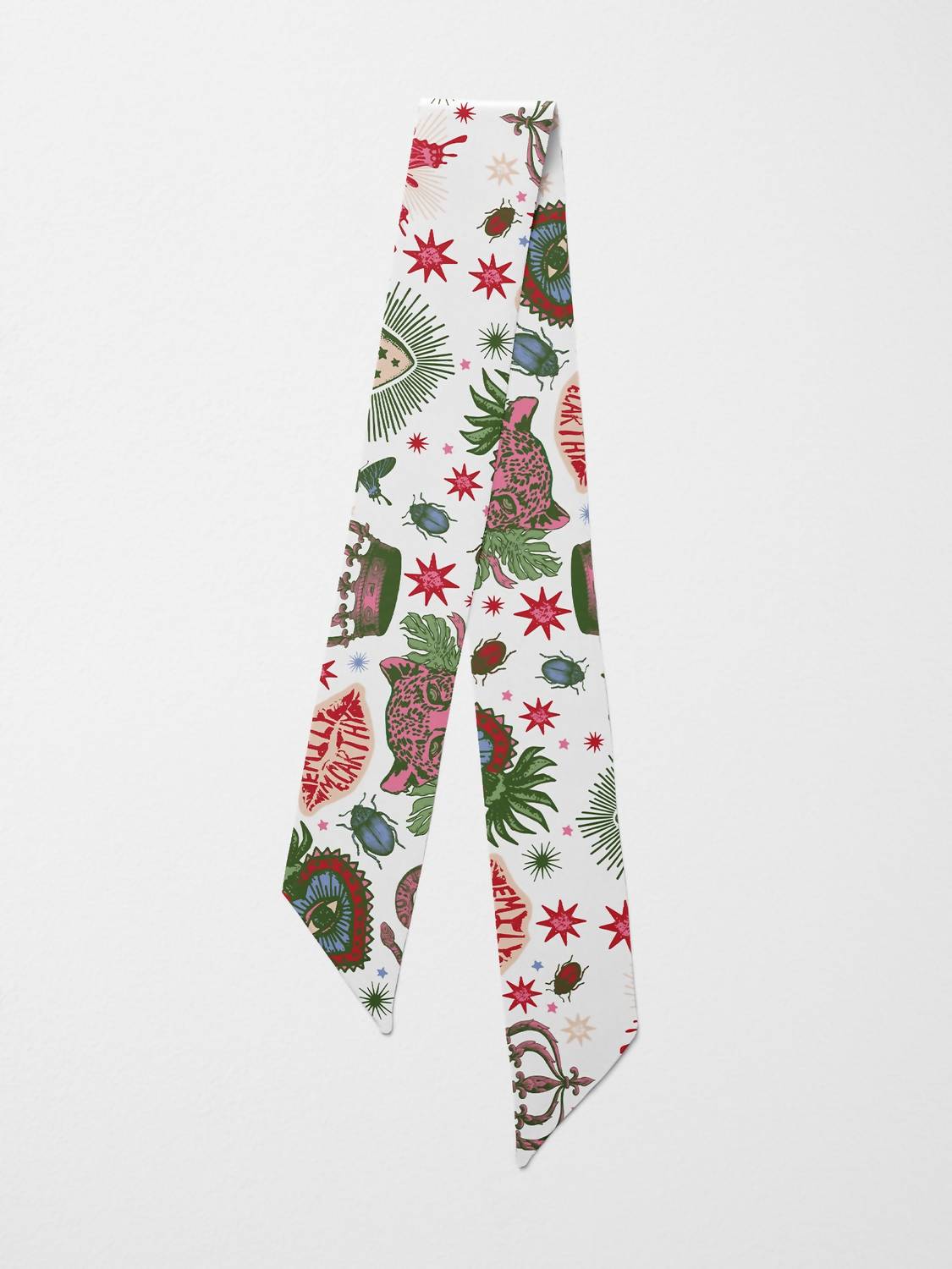 Emily Mccarthy - Women's Hand-stitched Silk Scarfette