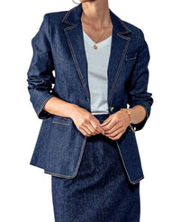 Trend:Notes - Stitch Denim Blazer