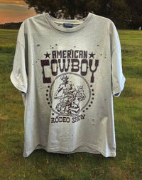 Zutter - Women's American Cowboy Tee Top