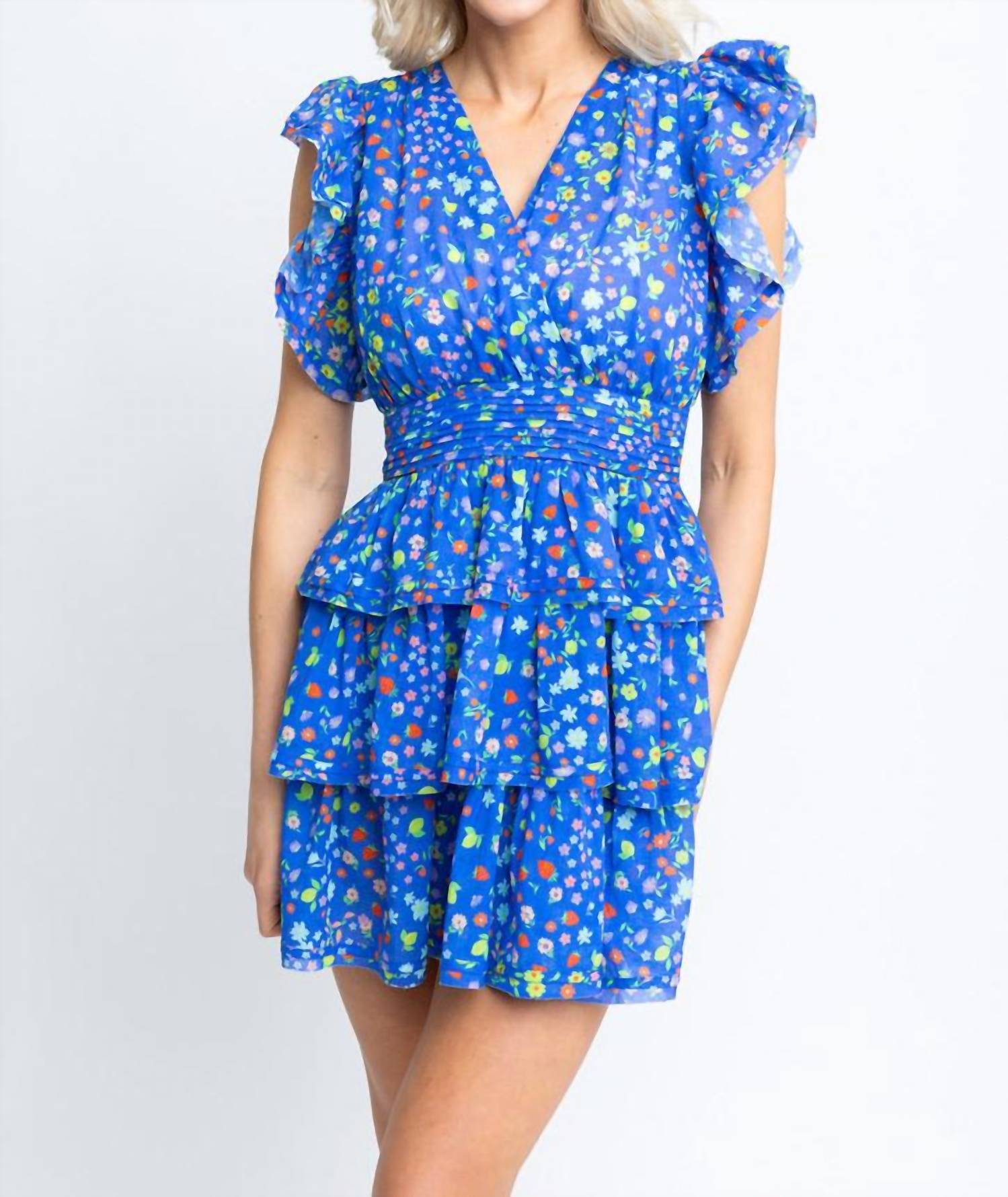 Karlie - Summer Fruit Floral Dress