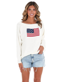 Le Lis - Miss Americana One Shoulder Sweater