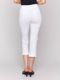 Charlie B - Stretch Pull-on Capri Pants