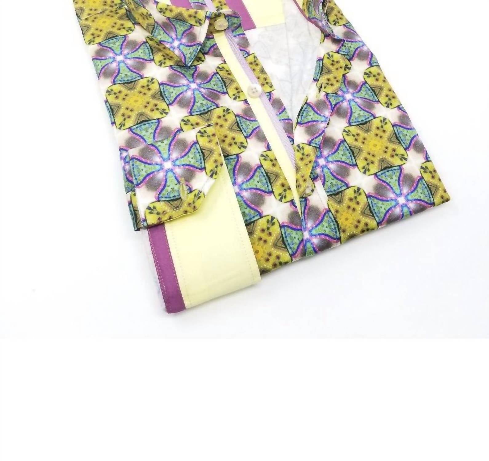 Eight X - Pattern Button Down Shirt