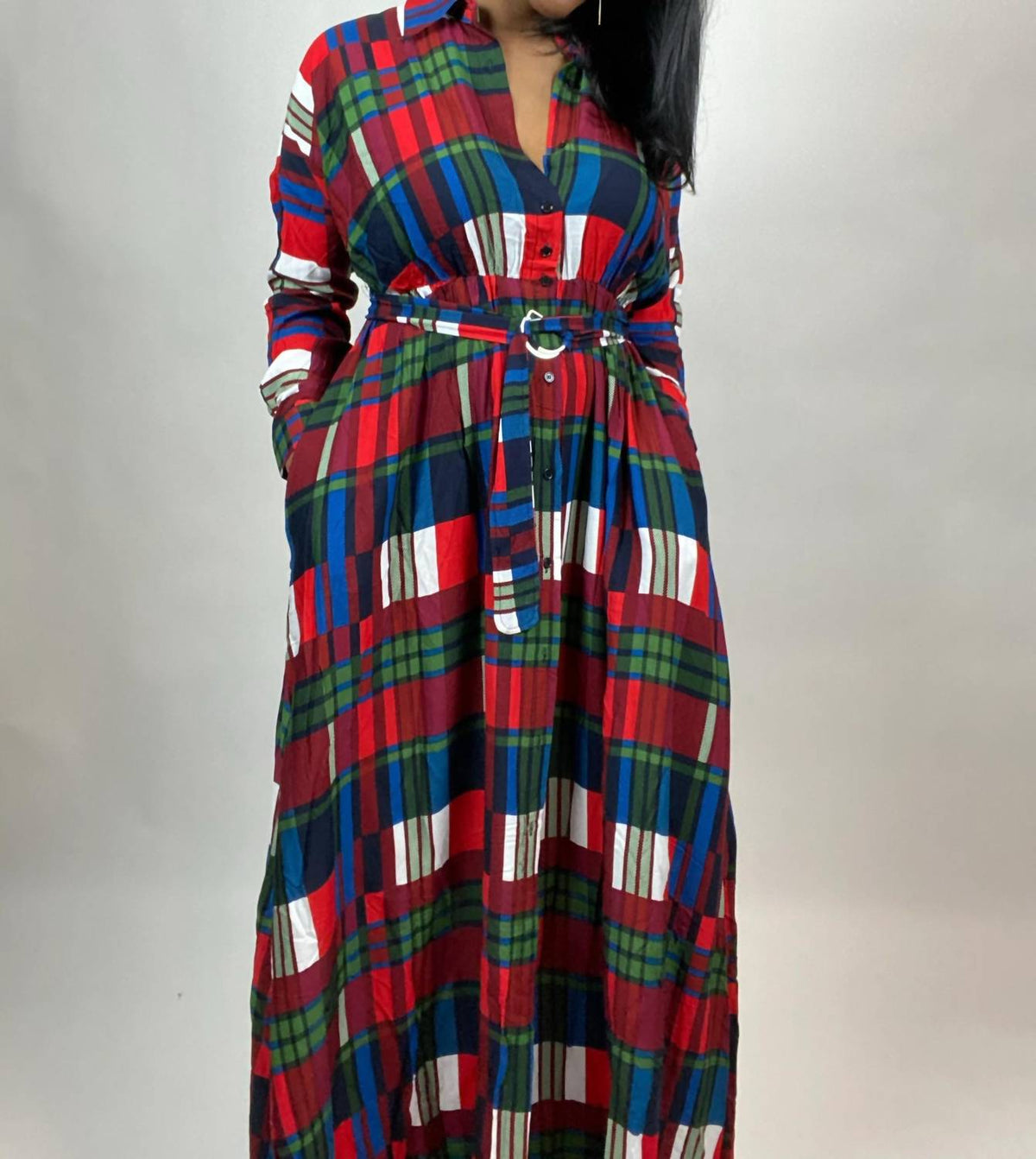 Eien - Kantrell Long Sleeve Maxi Dress