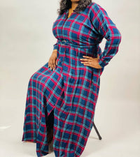 Eien - Yasmine Print Maxi Dress - Plus