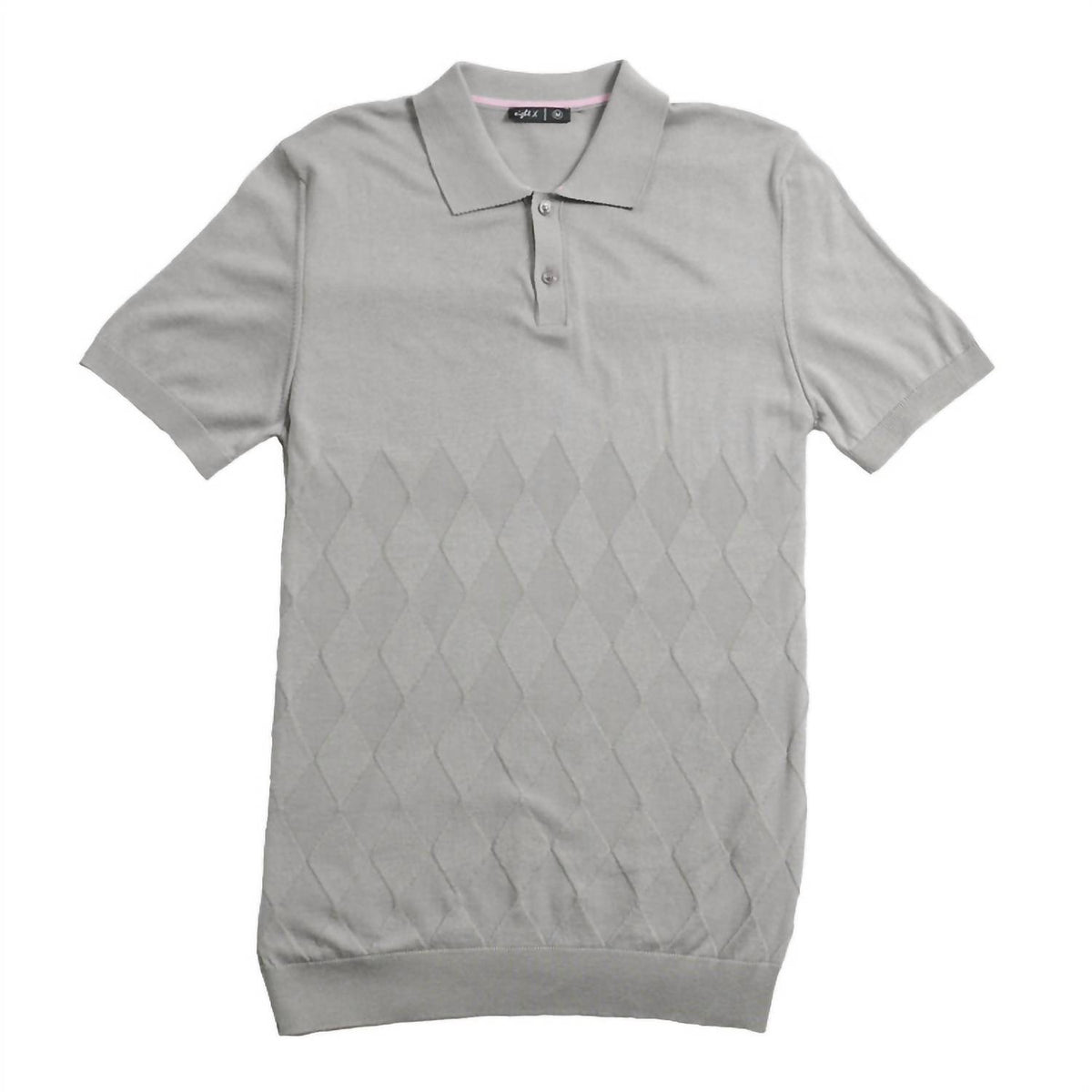 Eight X - Argle Knit Polo