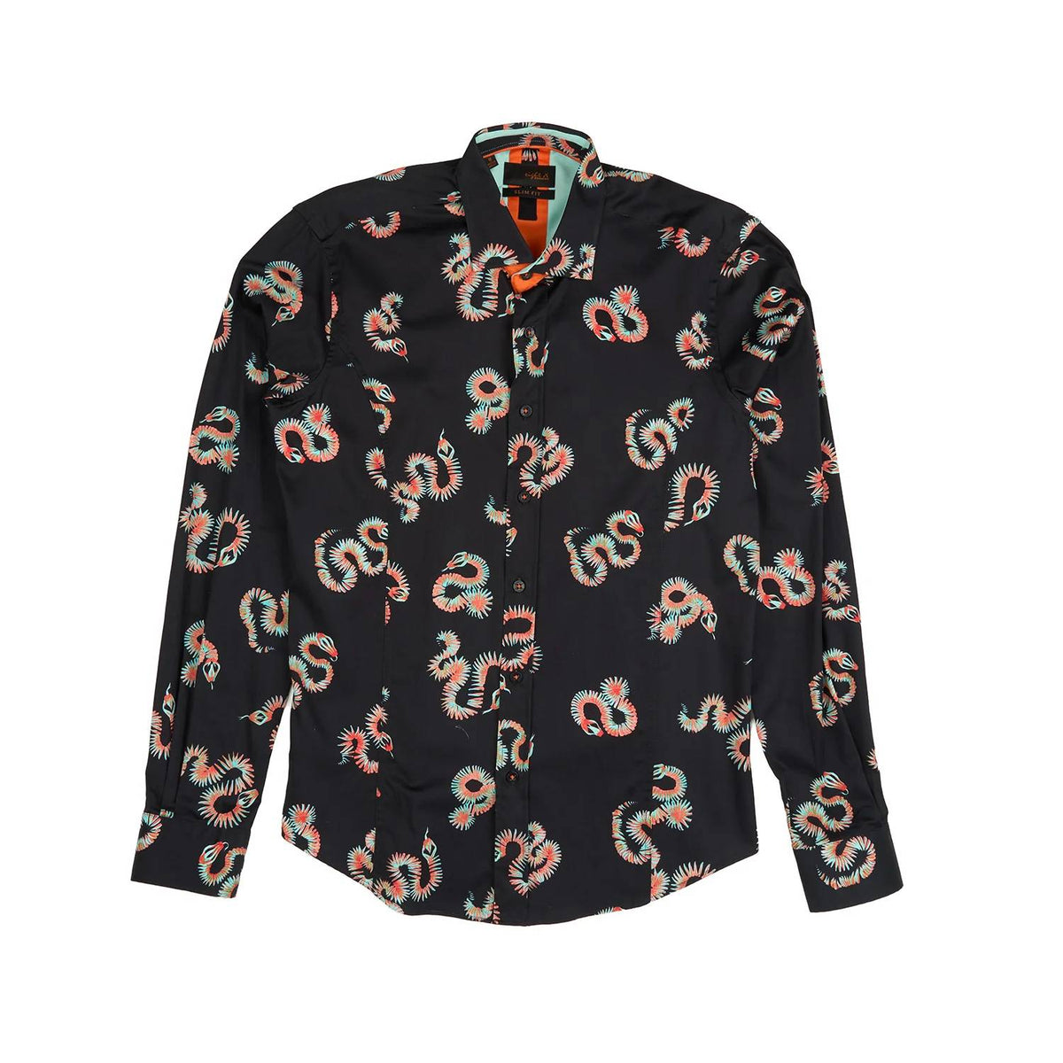 Eight X - Aztec Snake Print Button Down Shirt