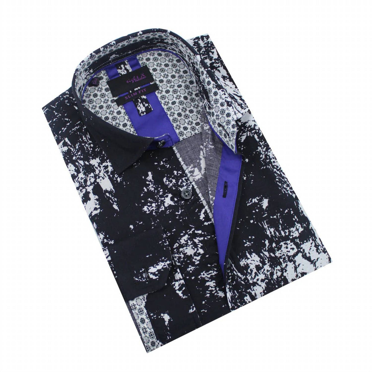 Eight X - Deep Static Button Down Shirt