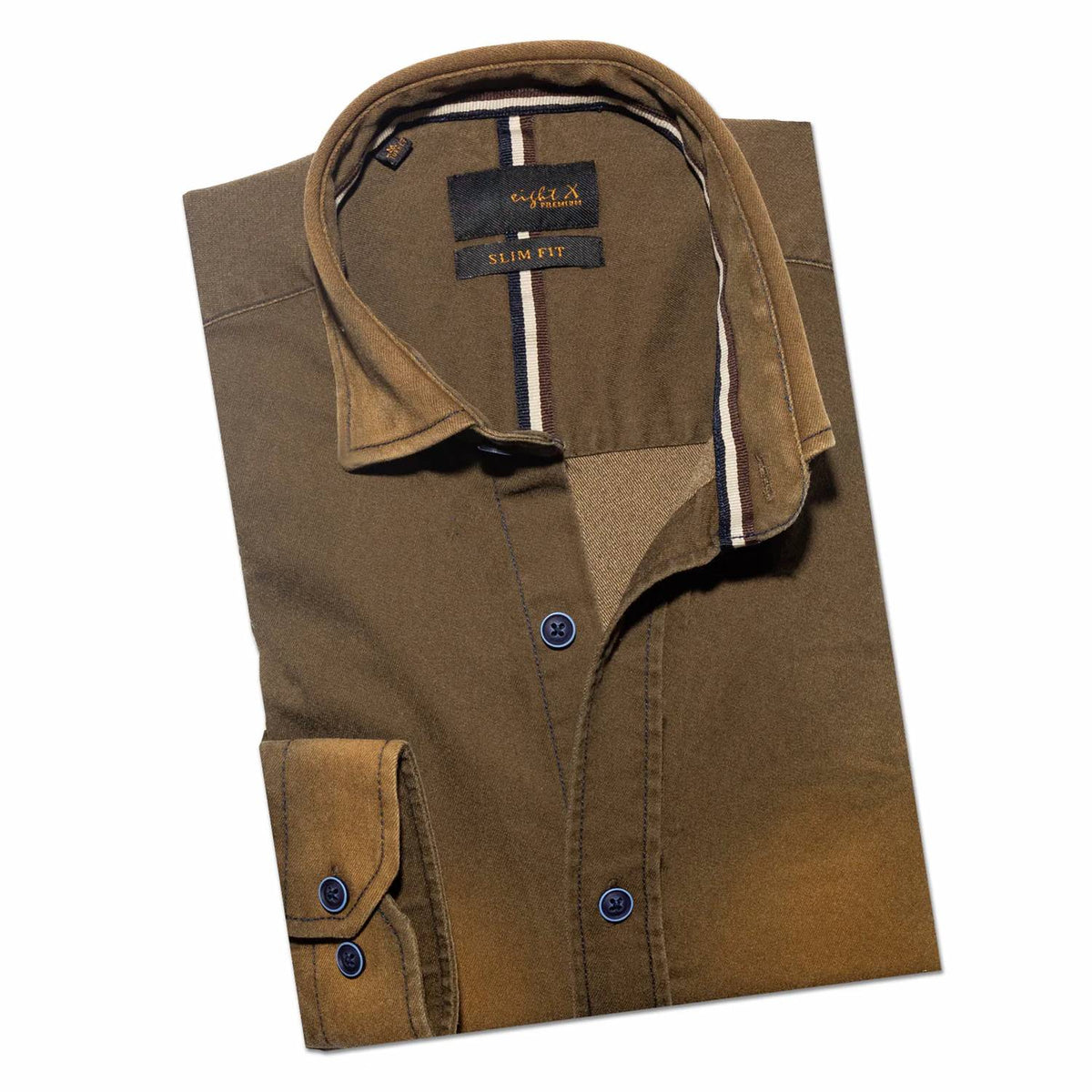 Eight X - Denim Stretch Button Down Shirt