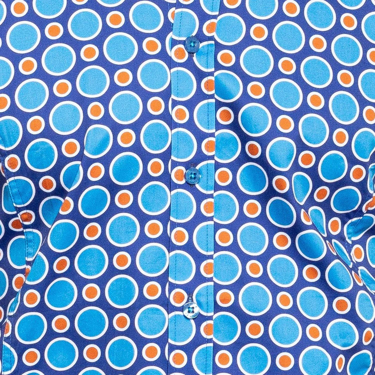 Eight X - Dippin Dots Short Sleeve Button Down Shirt