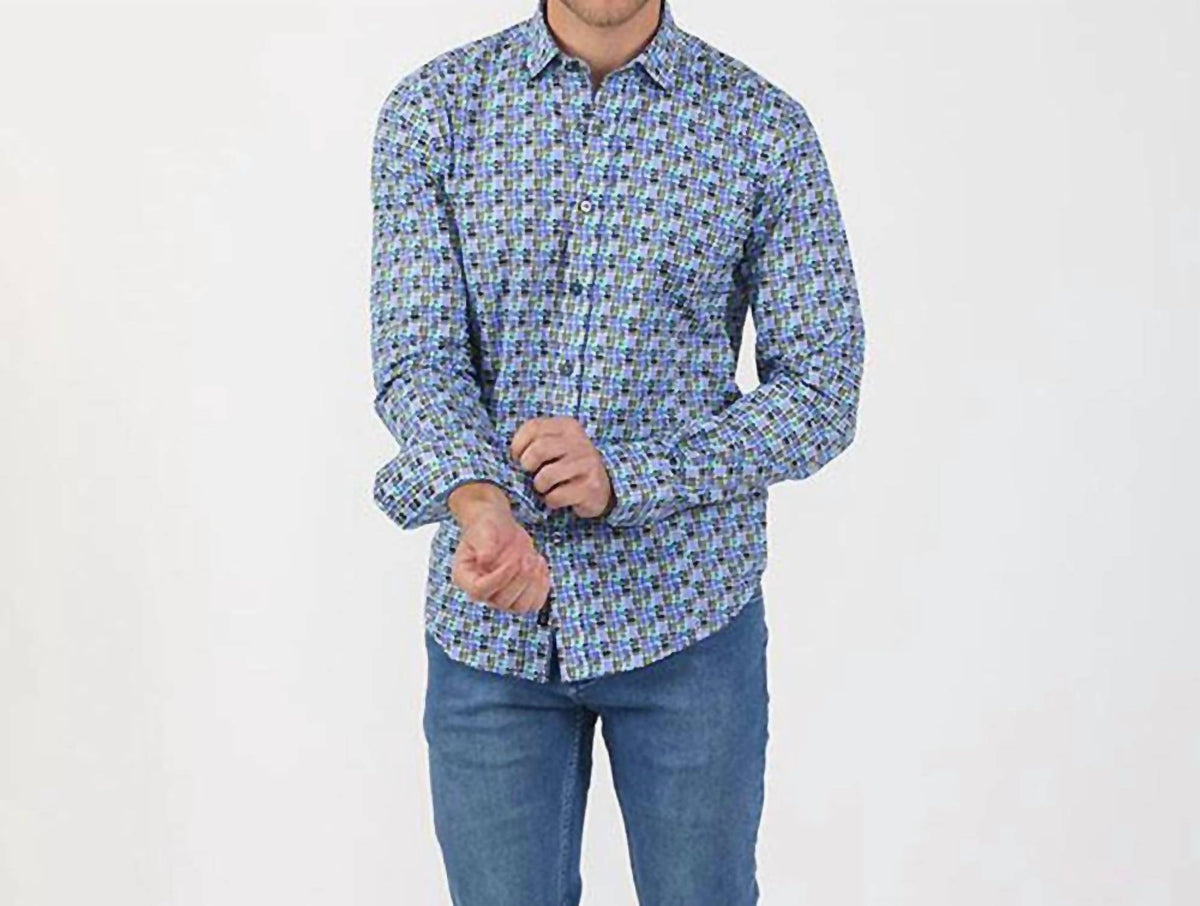 Eight X - Funky Button Down Shirt