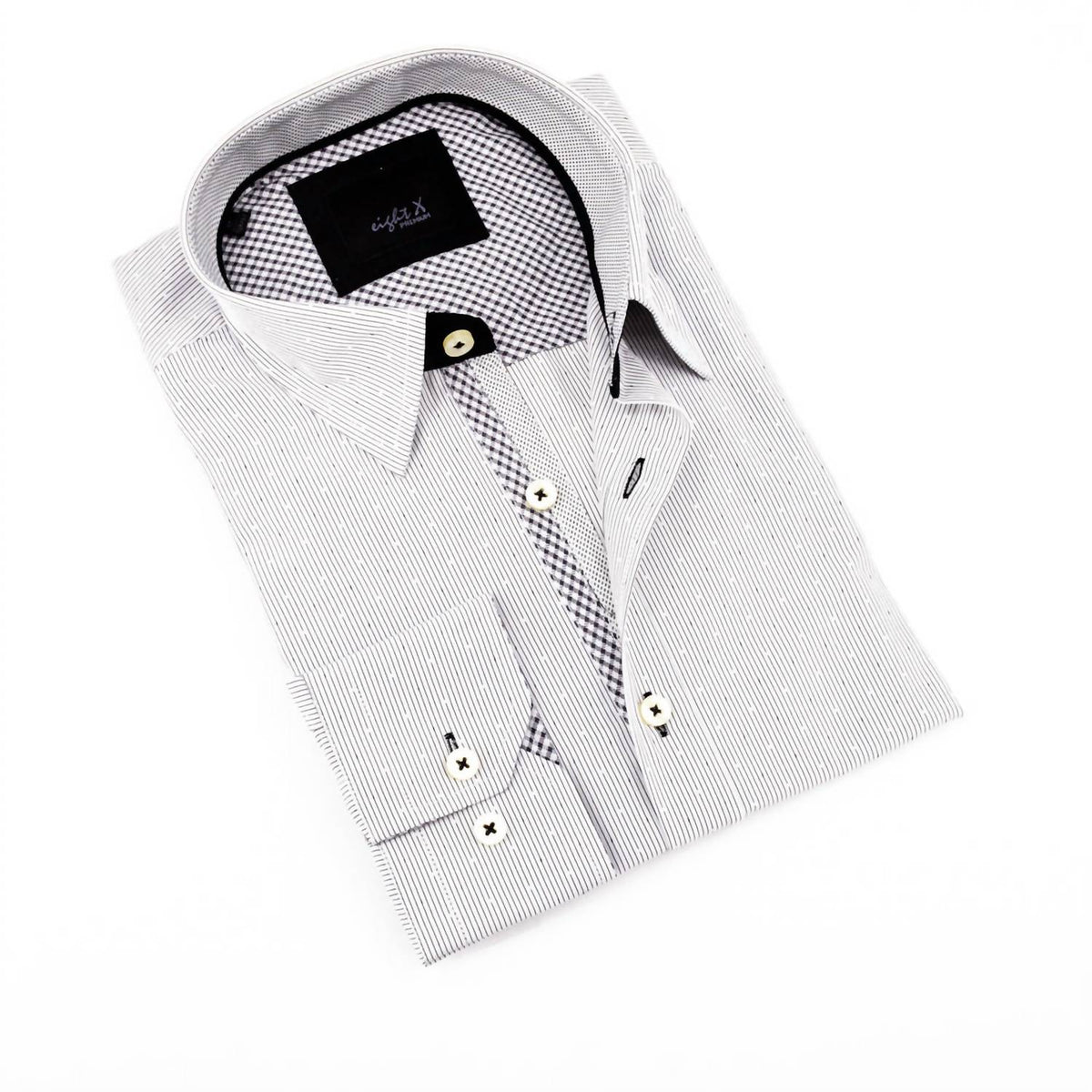 Eight X - Men's Button Down Jacquard Shirt