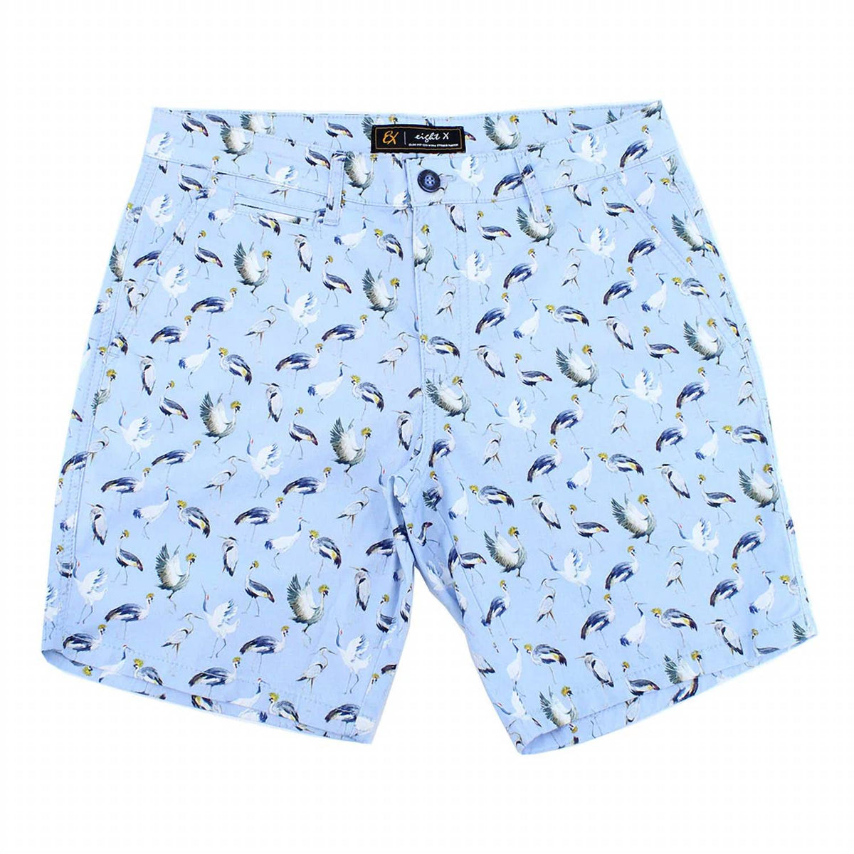 Eight X - Men's Crane Print Shorts