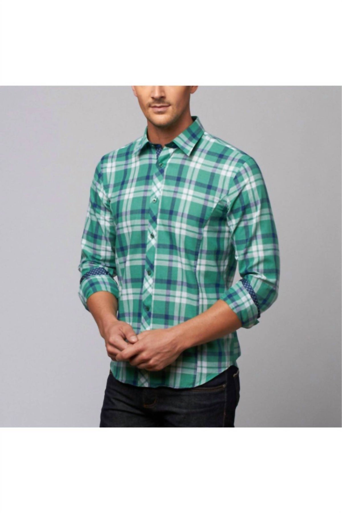 Eight X - Men's Plaid Shirt