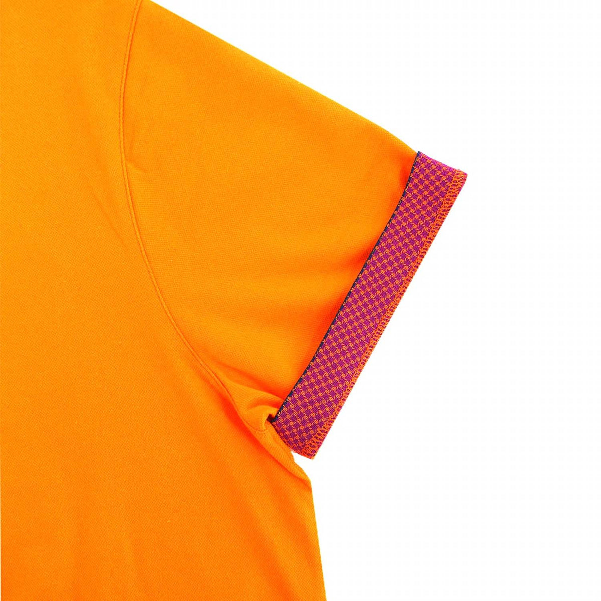 Eight X - Double Sided Grid Print Collar Polo