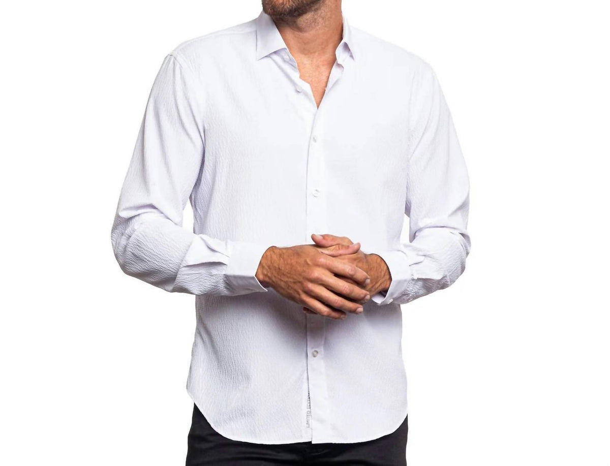 Eight X - Seersucker Solid Button Down Shirt