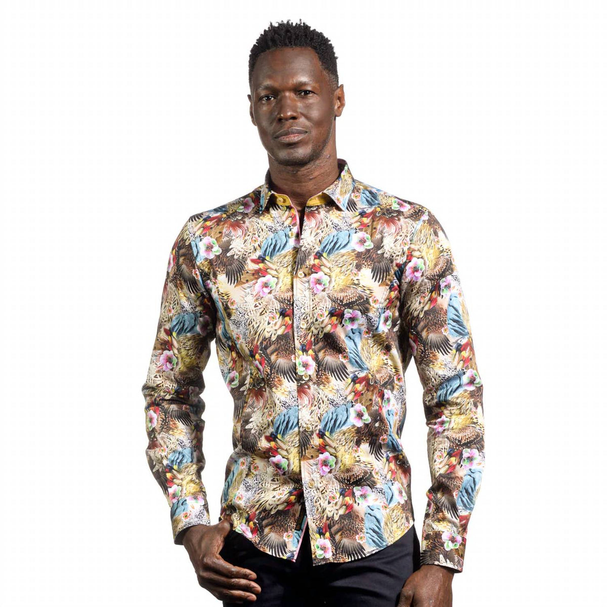 Eight X - Shaman's Stare Button Down Shirt