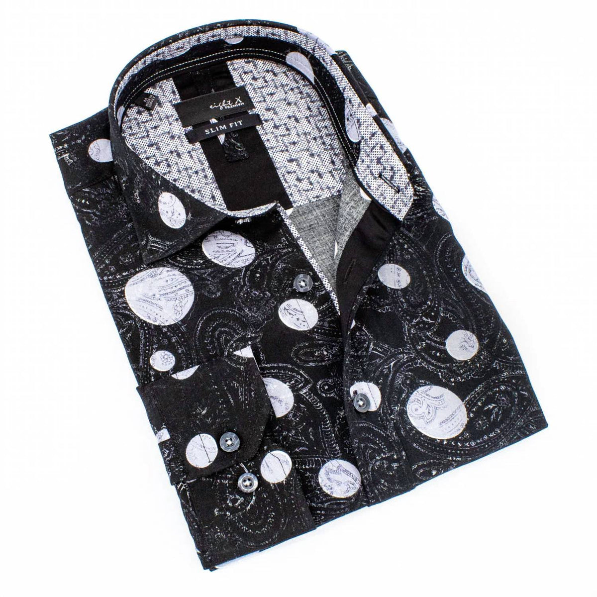 Eight X - Spotlight on Paisley Button Down Shirt
