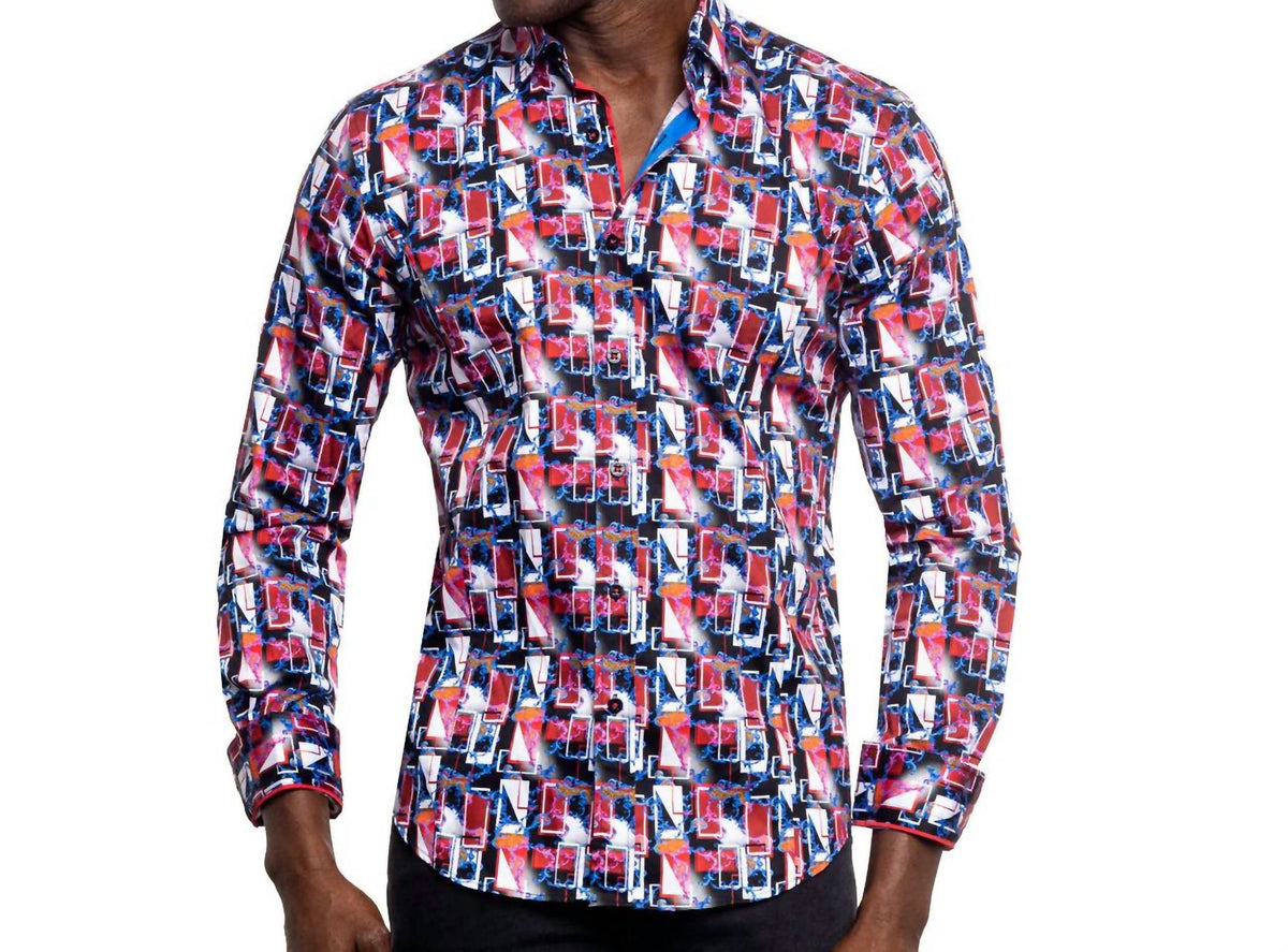 Eight X - Storm In a Teacup Button Down Shirt