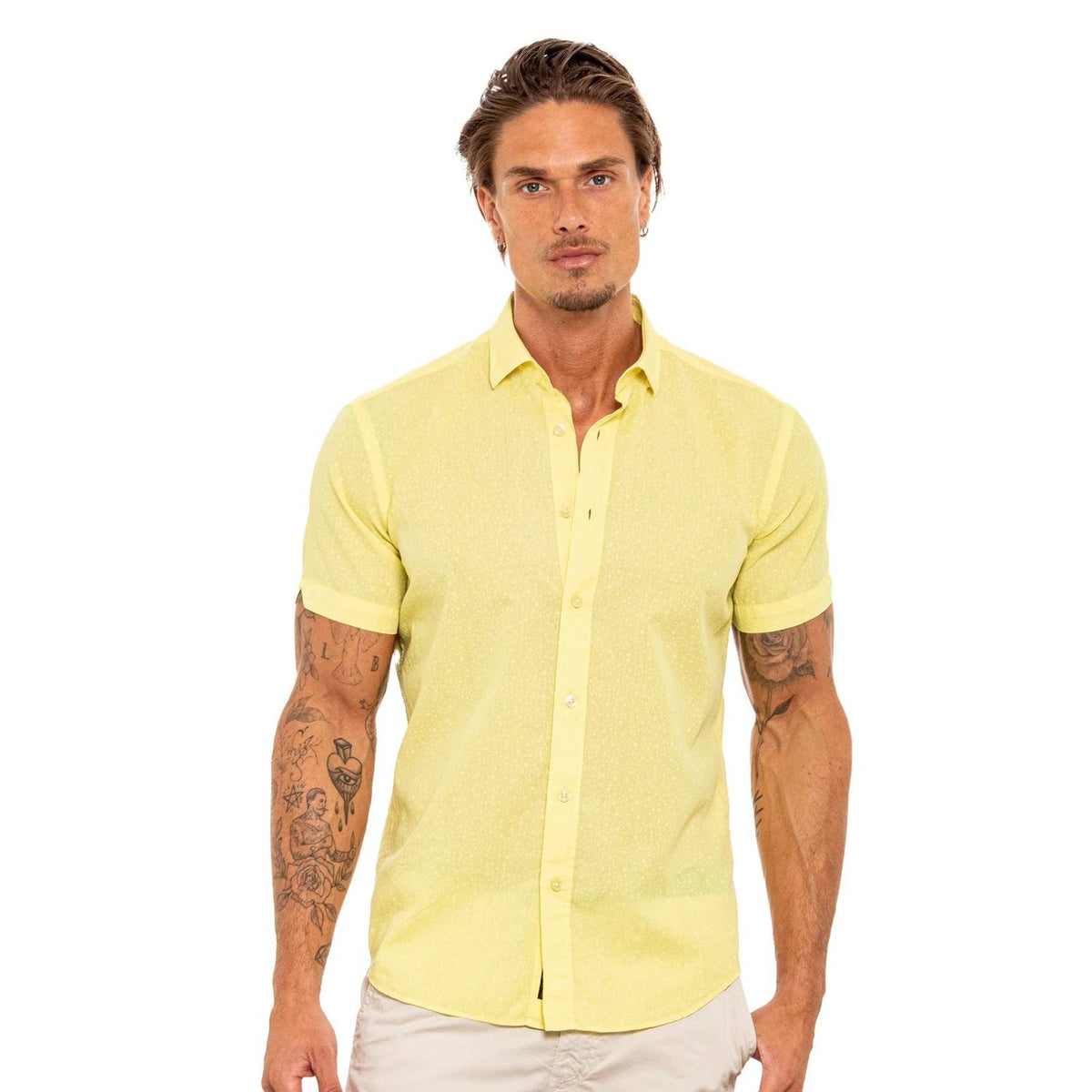 Eight X - Subtle Bubbles Short Sleeve Shirt