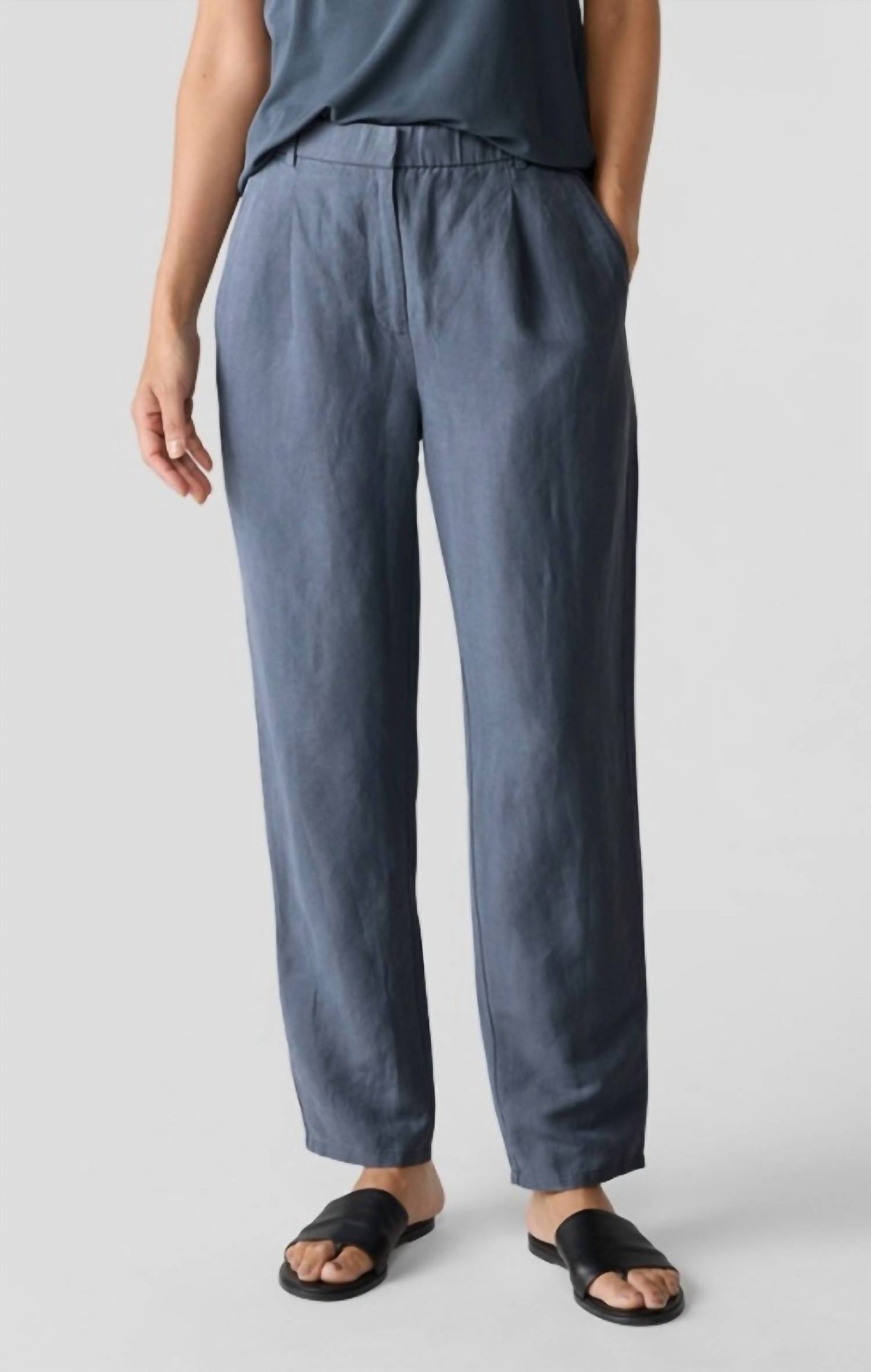 Eileen Fisher - Ankle Pleated Pant