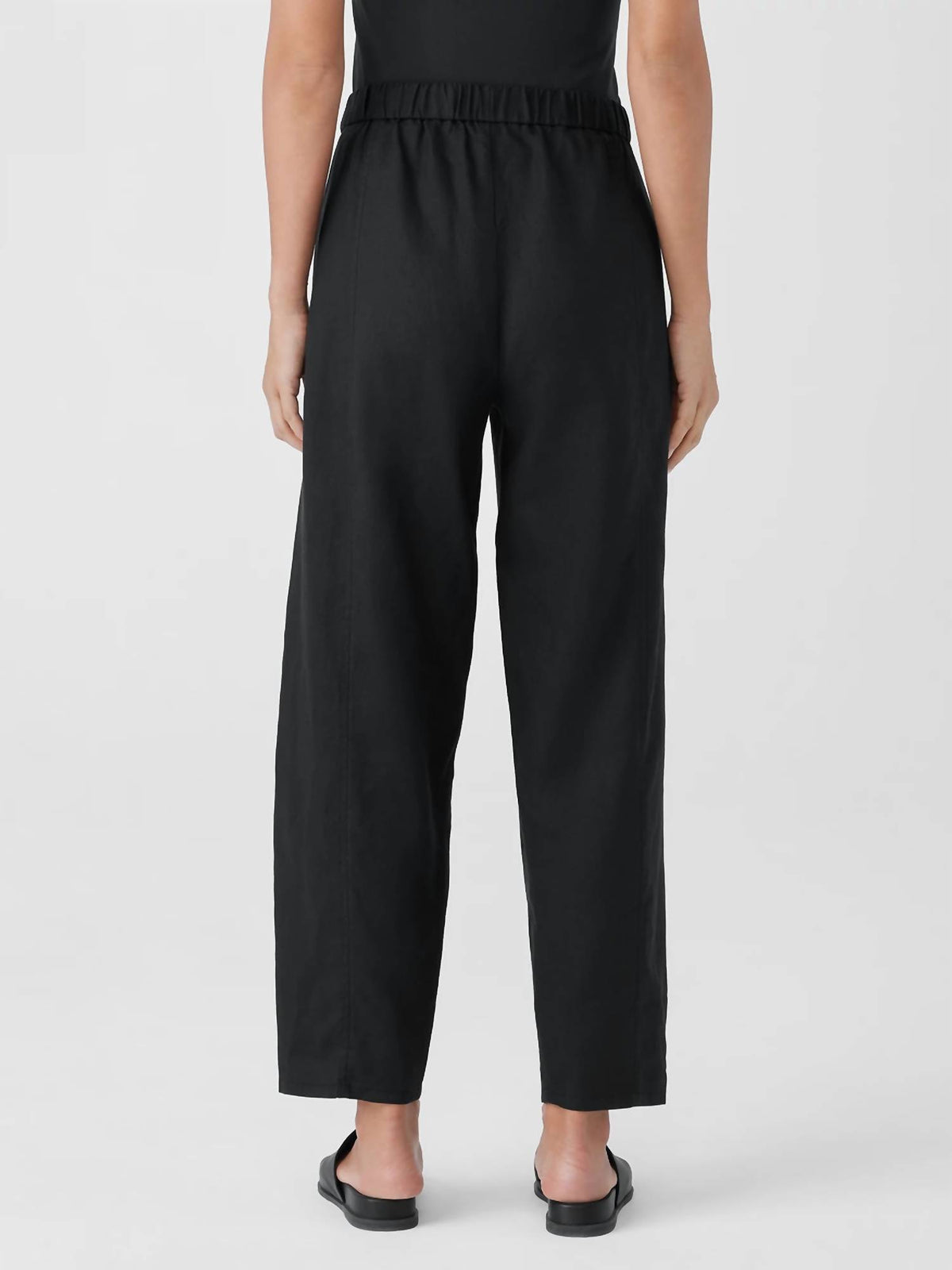 Eileen Fisher - Linen Ankle Pleated Lantern Pant