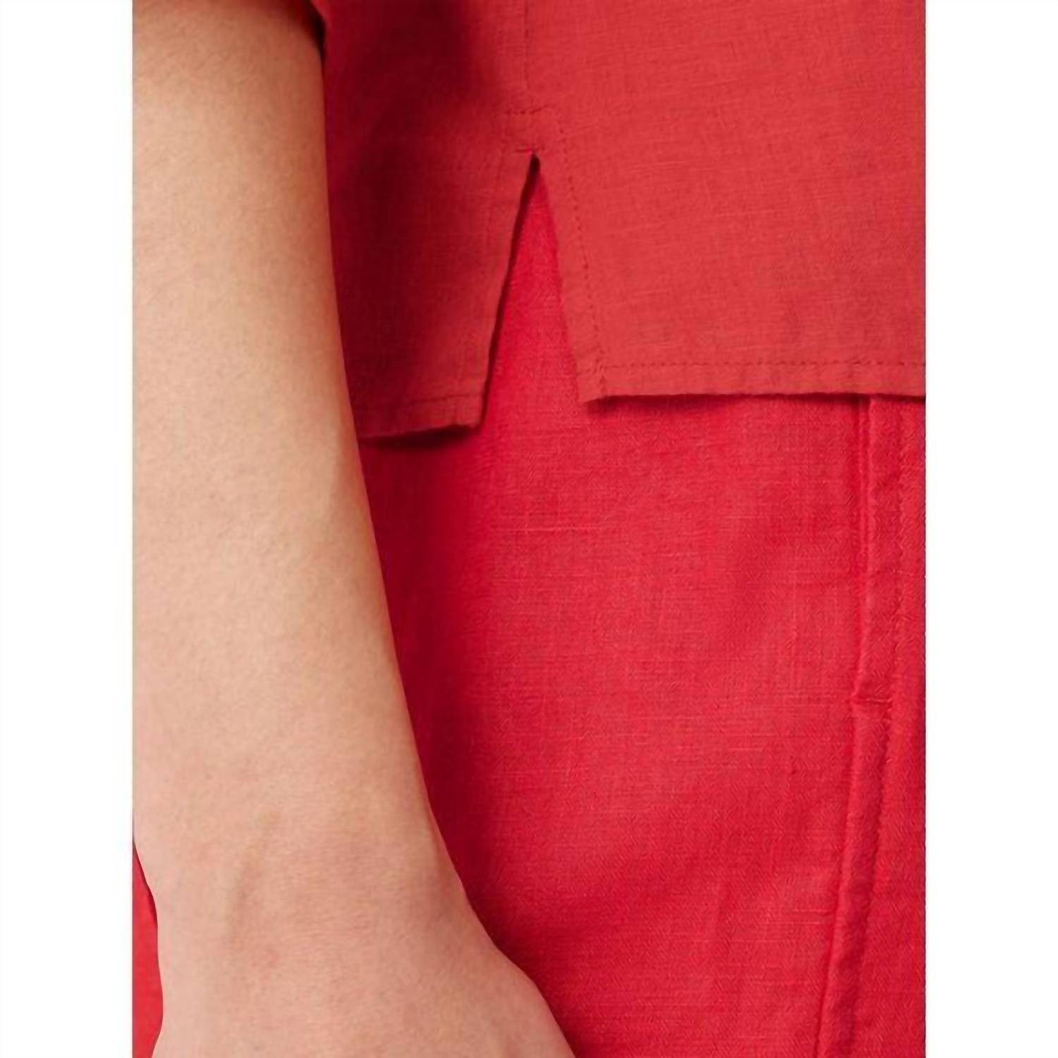 Eileen Fisher - Organic Handkerchief Linen Box - top - blouses - clothing - linen